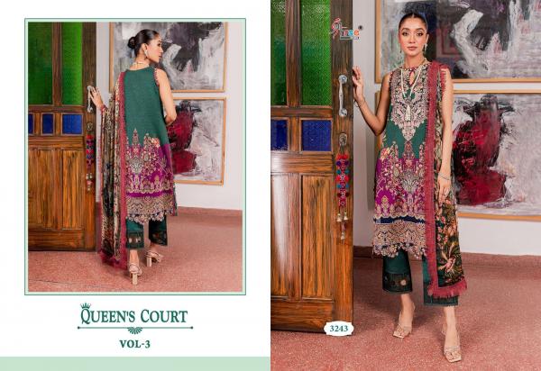 Shree Queens Court Vol 3 Cotton Dupatta Pakistani Salwar Suits